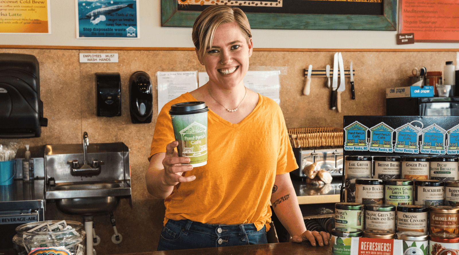 Brewing Belonging: How Front Porch Café Turned Coffee Into a Community Movement by USA News
