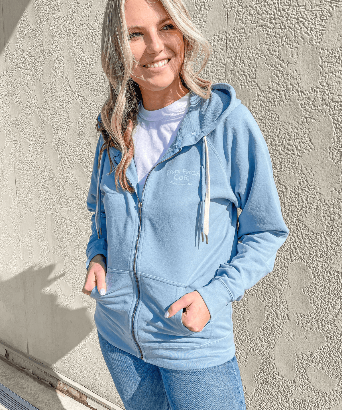 Front Porch Cafe Zip-up Sweatshirt
